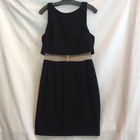 Bailey 44 Dresses & Skirts - Bailey 44 black mesh cutout dress Large NWT